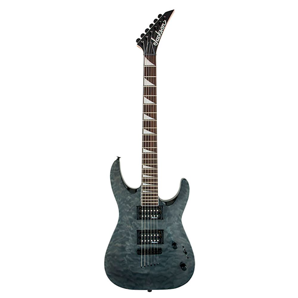 Guitarra eléctrica JS32TQ Transparent Black Jackson