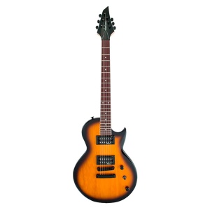Guitarra eléctrica JS22 SC Monarkh, color tobacco burst