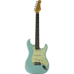 Guitarra eléctrica S-300 Relic, daphne blue