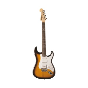 Guitarra eléctrica WS300TS, color sunburst