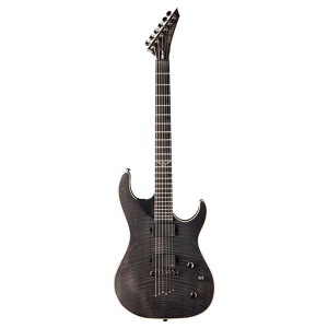 Guitarra eléctrica S10, color flame trans black