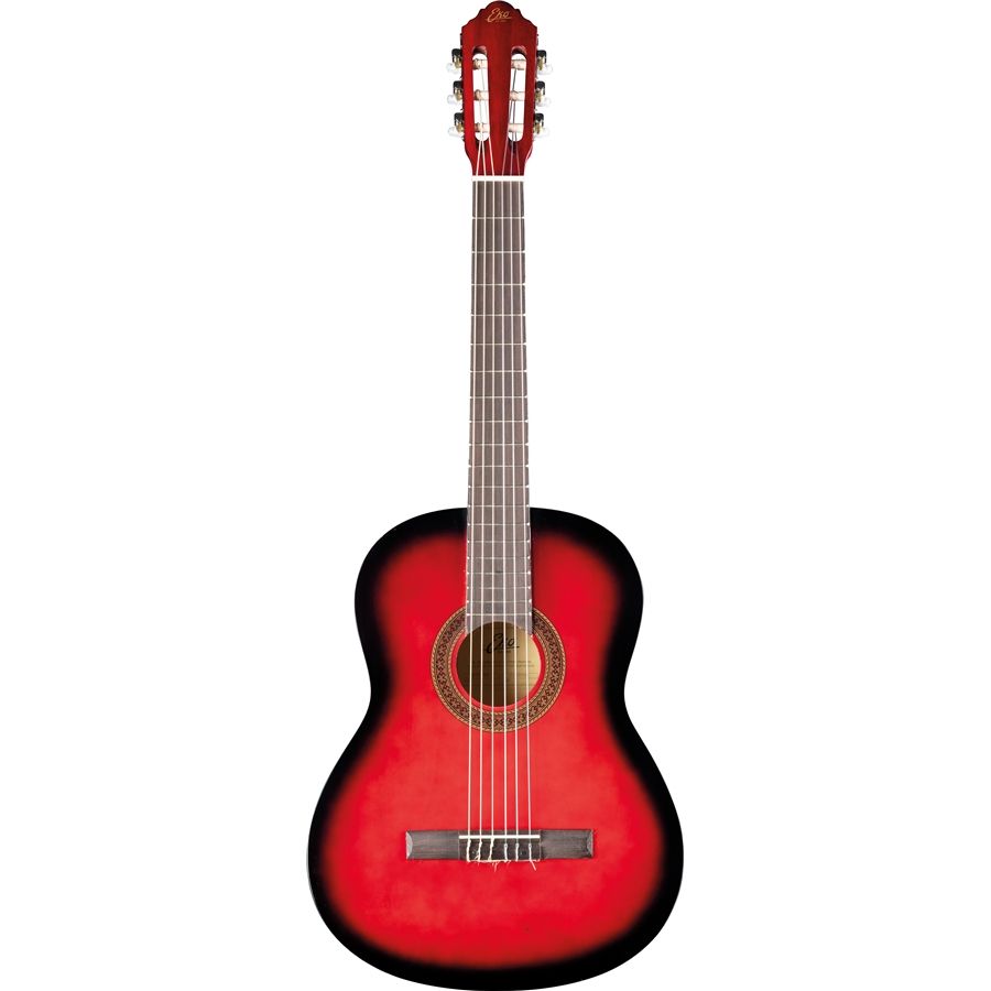 Guitarra Clásica EKO CS-10 Red Burst cuerdas Nylon