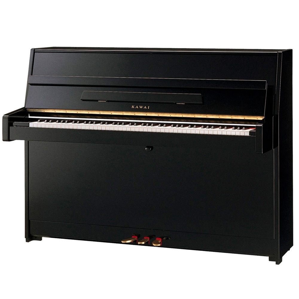 Piano vertical Kawai K15E color ébano