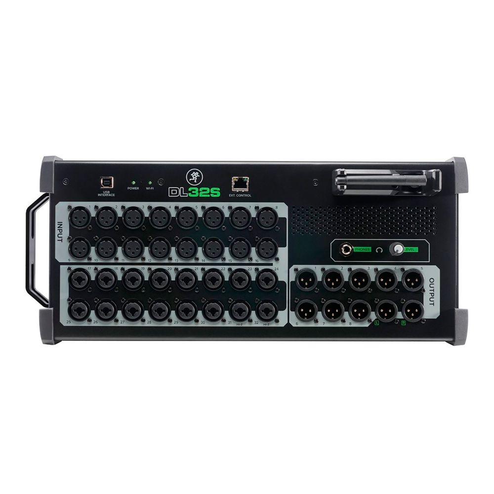 Mixer digital DL32S, 16 canales, interfaz USB, FX