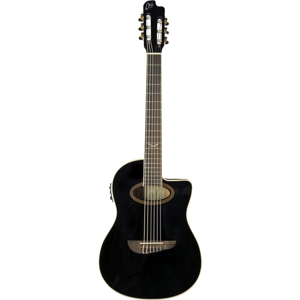 Guitarra electroacústica NXT CW, cuerda nylon, color negro