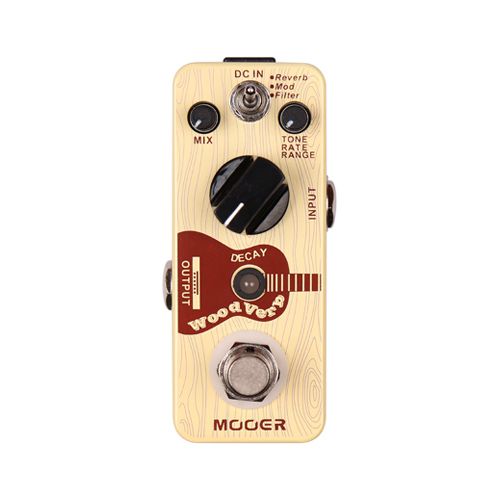 Pedal para guitarra electroacúsitca WOODVERB, reverb