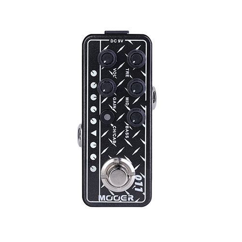 Pedal para guitarra eléctrica CALI DUAL, preamp