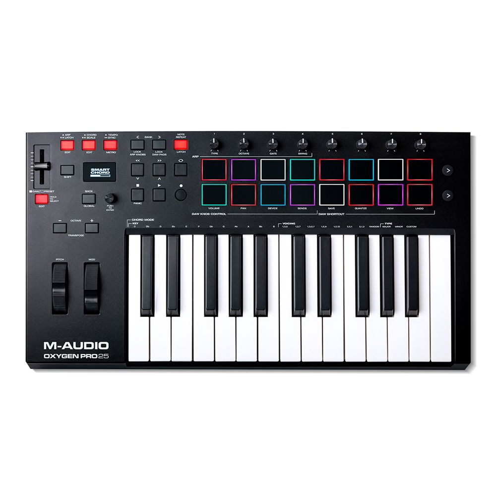 Controlador MIDI OXYGEN PRO 25