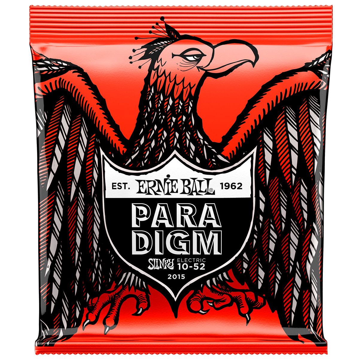 Cuerdas para guitarra eléctrica Paradigm Skinny Top Heavy Bottom Ernie Ball, 10-52