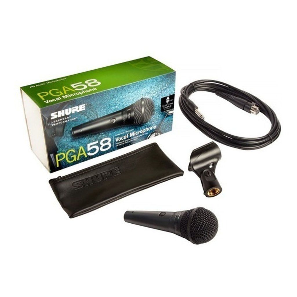 Micrófono Dinámico PGA58QTR Shure