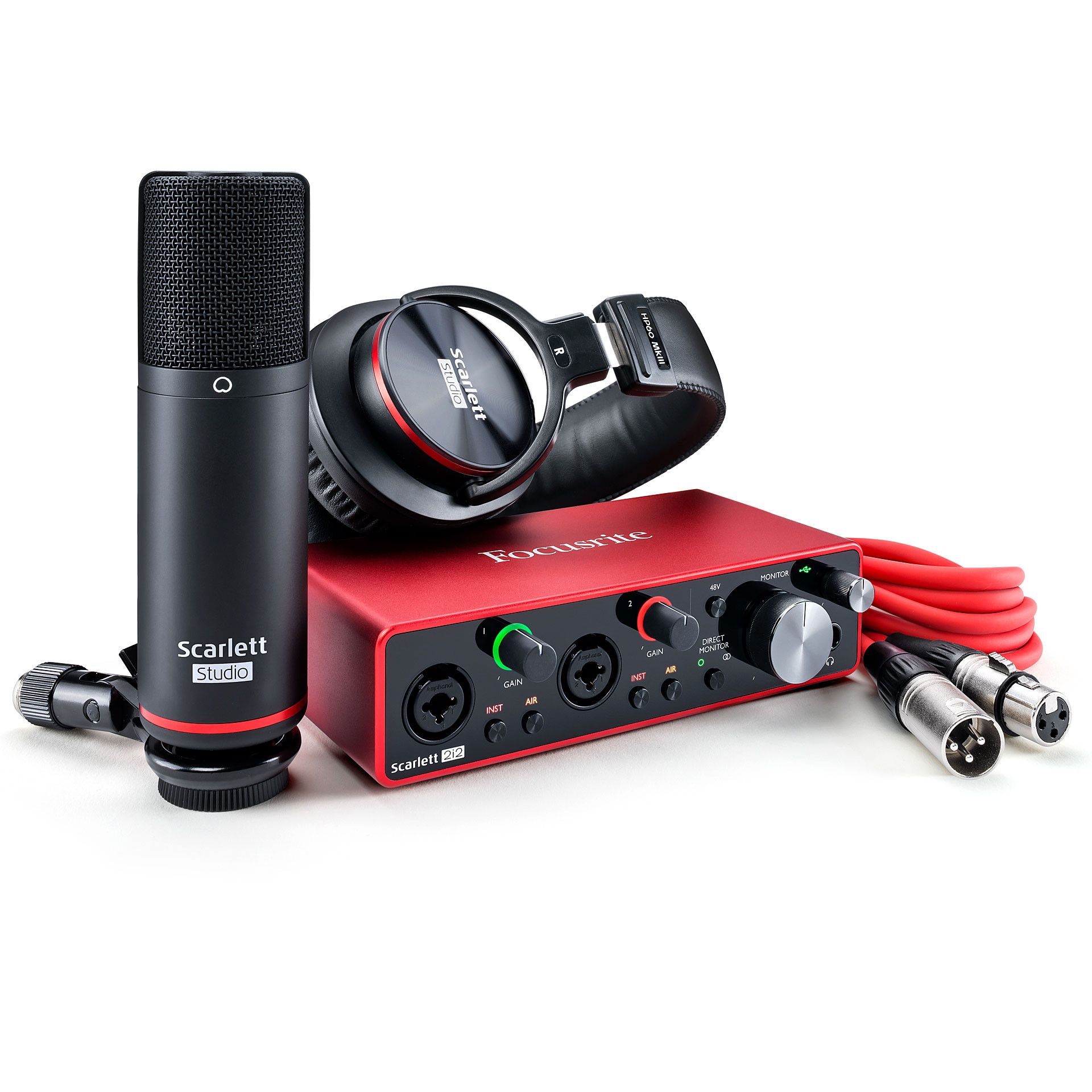 Pack de audio Focusrite Scarlett 2i2 Studio (3rd Gen)