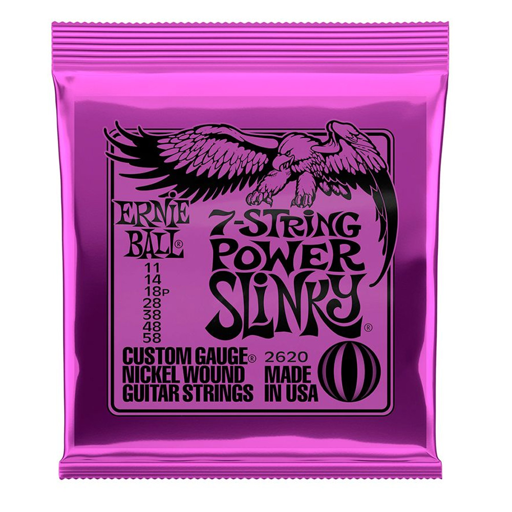 Cuerdas para guitarra eléctrica Power Slinky 7