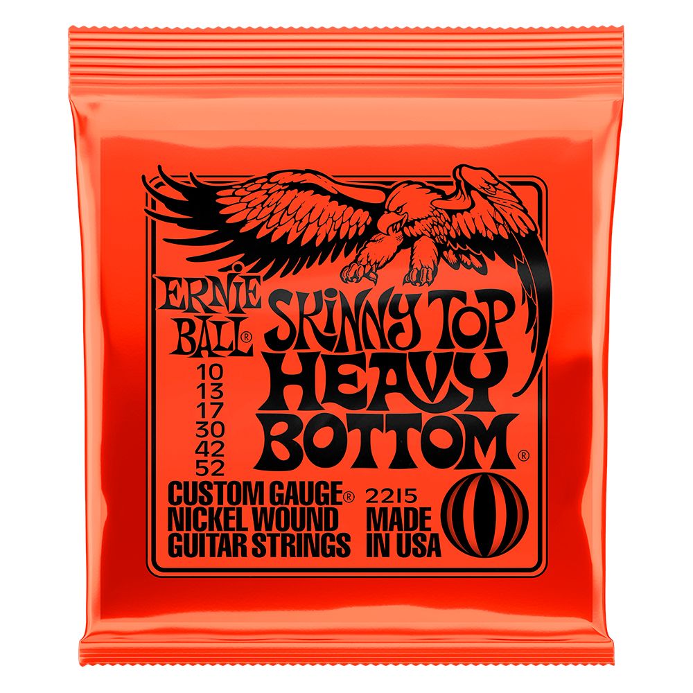 Cuerdas para Guitarra Eléctrica SKINNY TOP HEAVY BOTTOM, 10-52