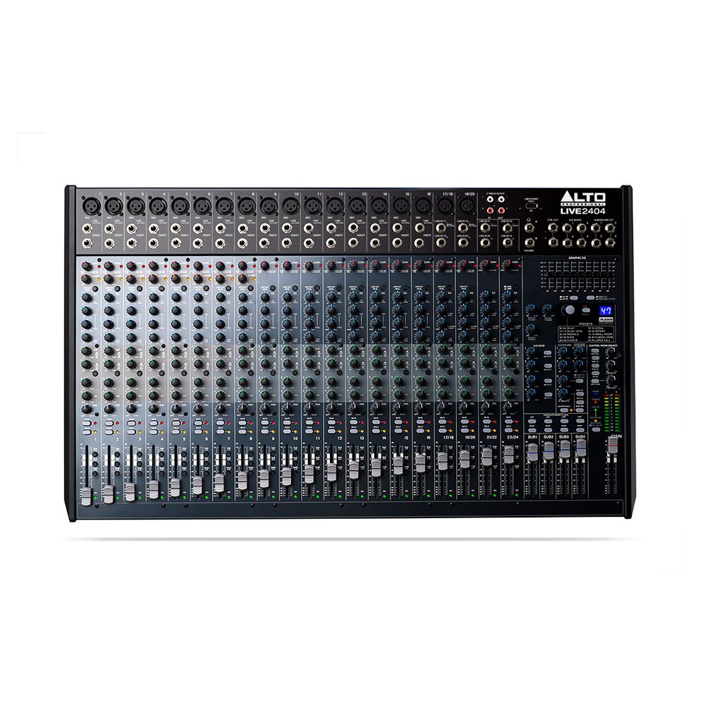Mixer análogo LIVE2404, 24 canales