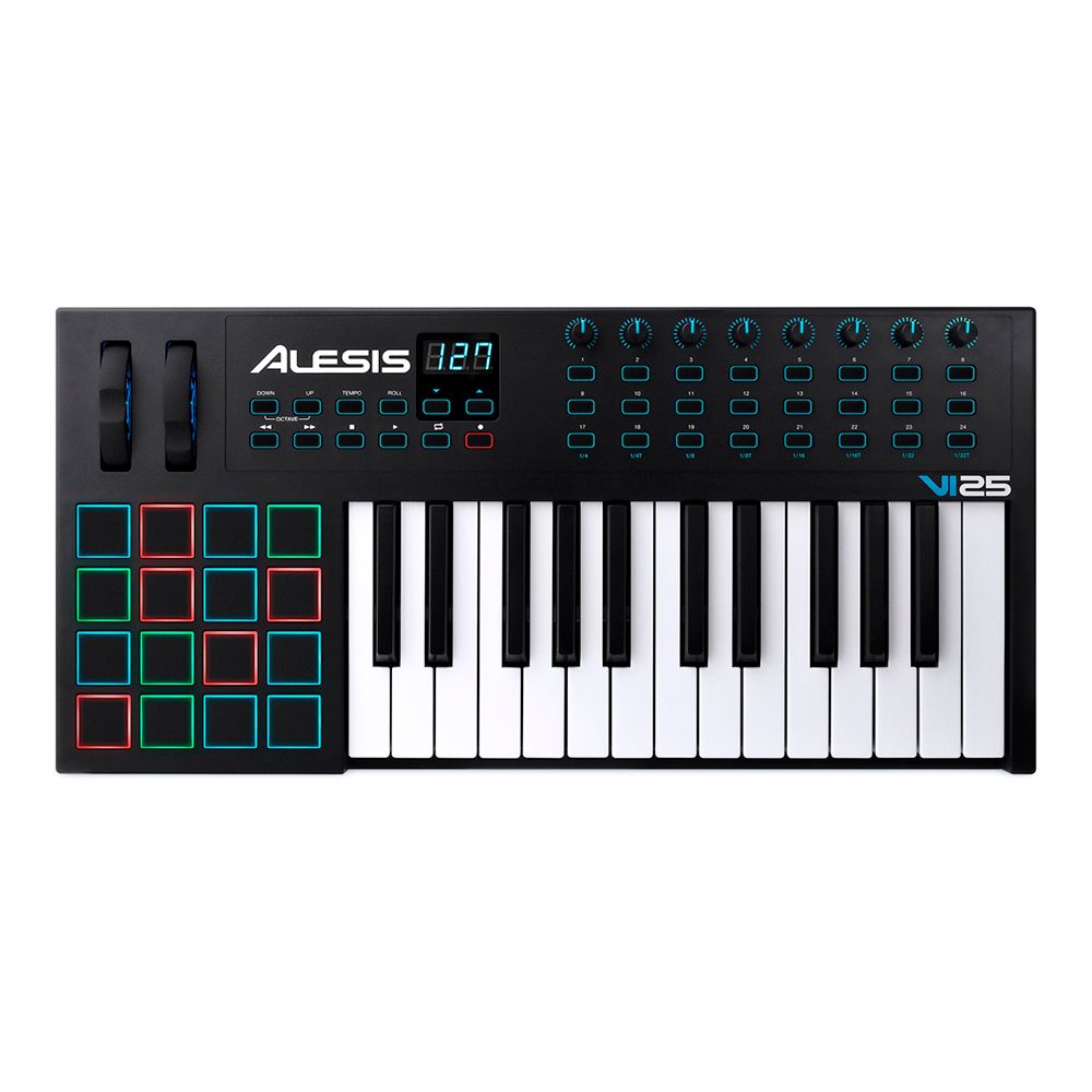 Controlador MIDI USB VI25, 25 teclas