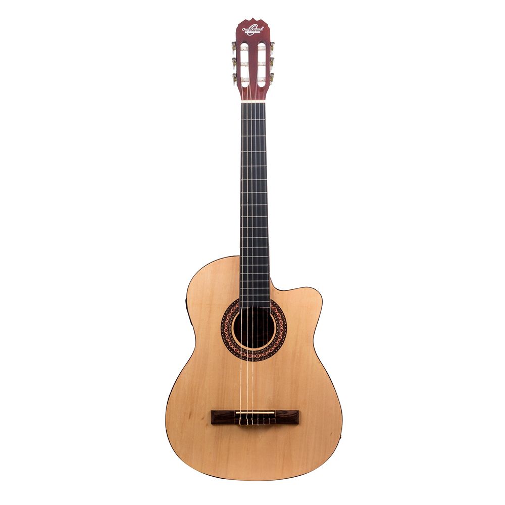 Guitarra electroacústica Oscar Schmidt OC5CE, color natural