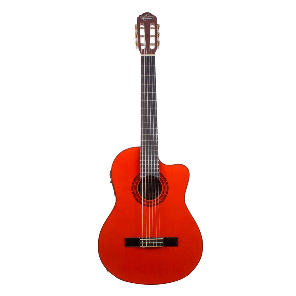 Guitarra electroacústica Oscar Schmidt OC9CE, color natural