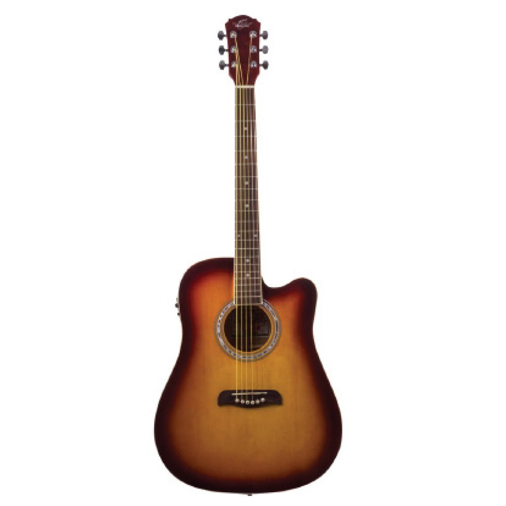 Guitarra Electroacústica OD50CETS, cuerdas metal