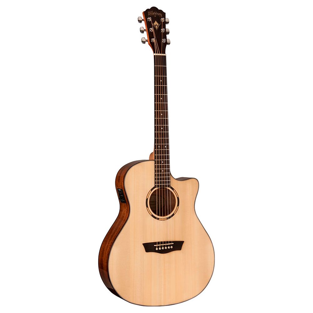 Guitarra Electroacústica WL010SCE, color natural