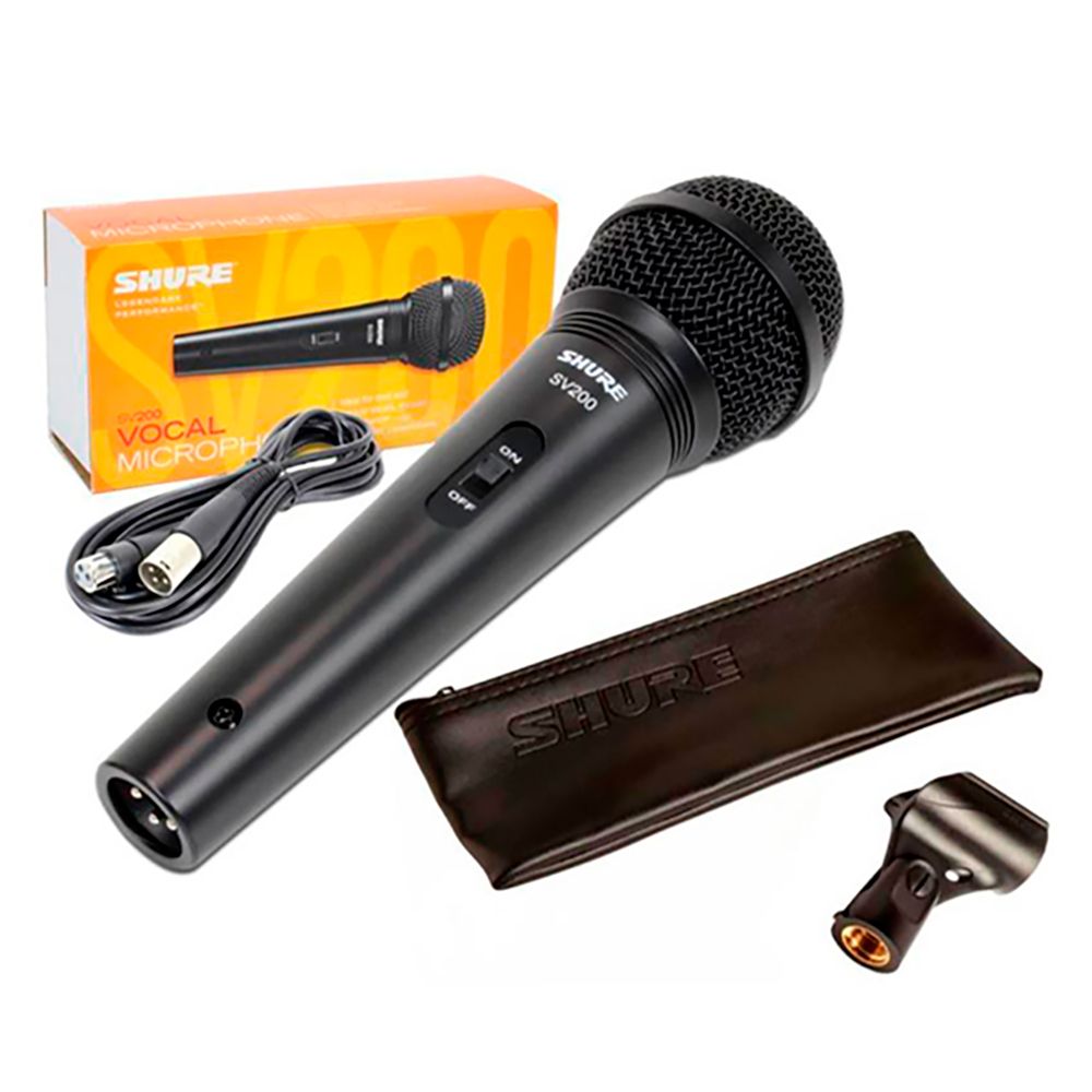 Micrófono vocal dinámico SV-200 Shure