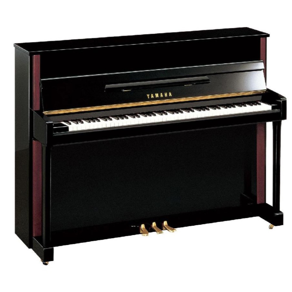 YAMAHA JX113TPE PIANO ACUSTICO  C/SILLIN - POLISHED EBONY