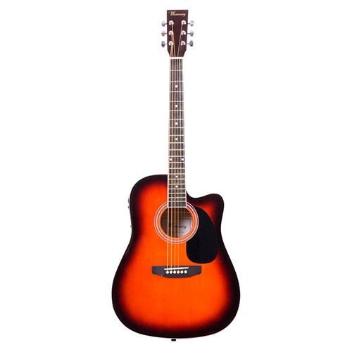 Guitarra electroacústica EA1CU, color sunburst