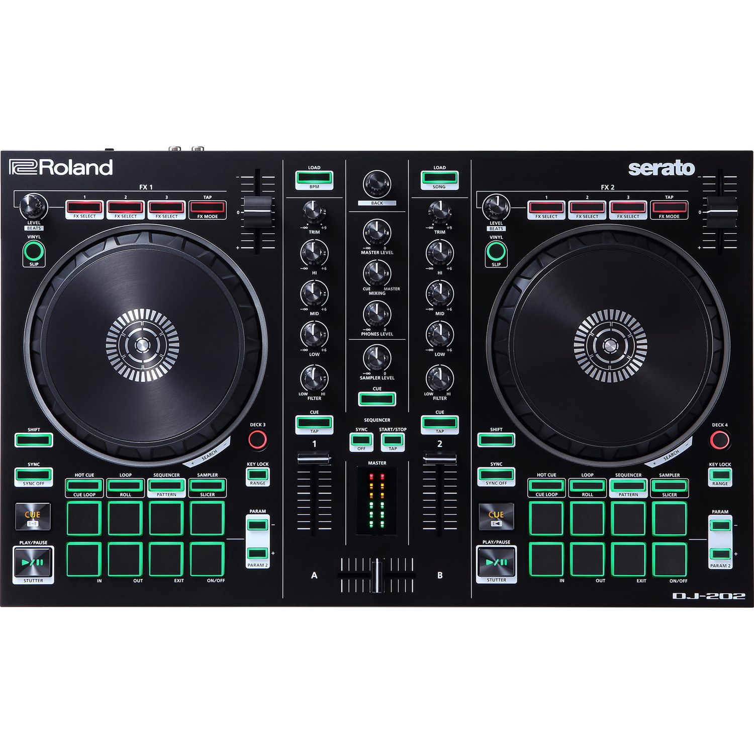 Controlador DJ Roland DJ-202