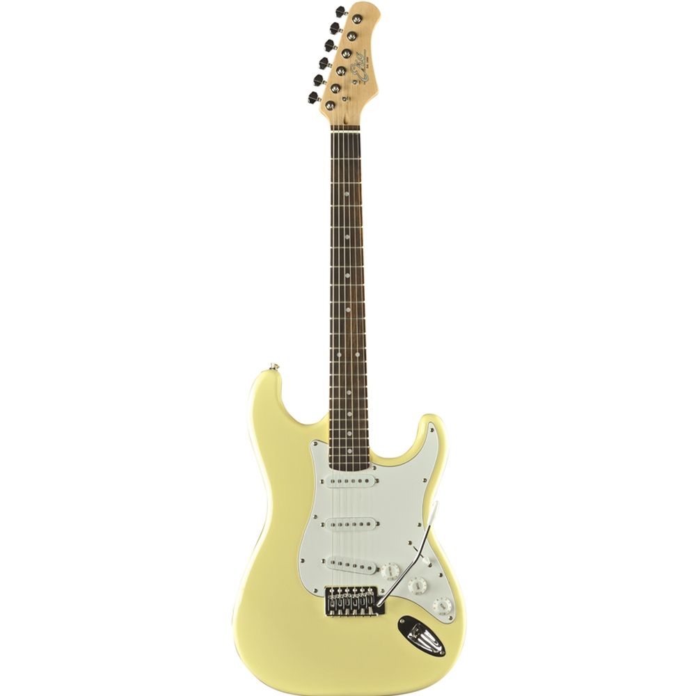 Guitarra Eléctrica Eko S-300 Cream