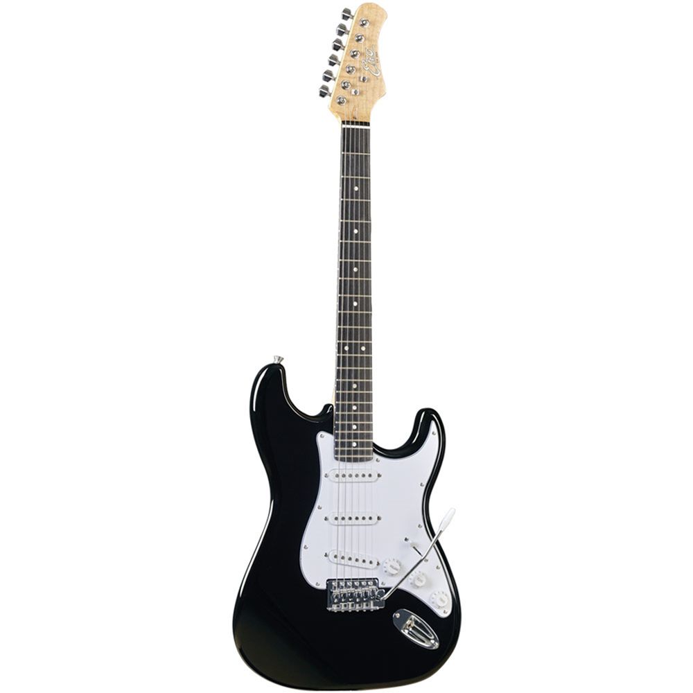 Guitarra Eléctrica Eko S-300 Black
