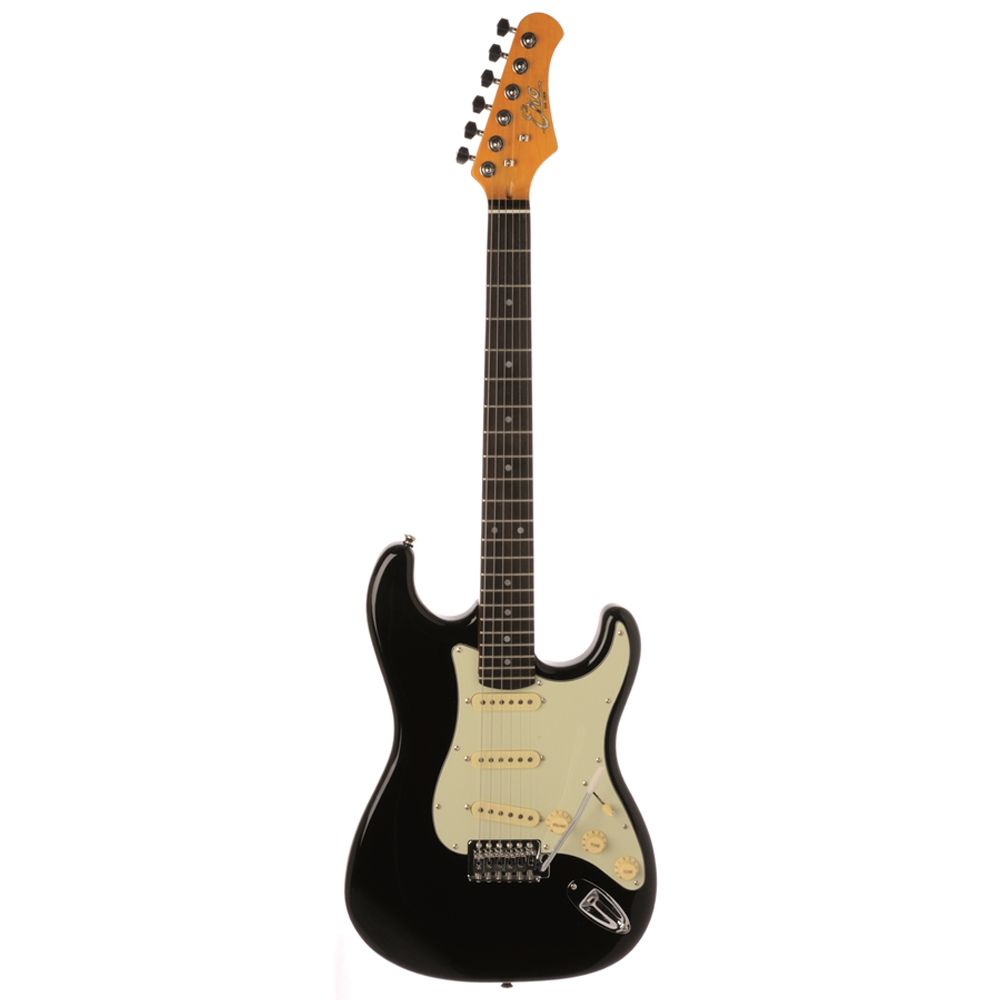 Guitarra Eléctrica Eko S-300 Vintage Black