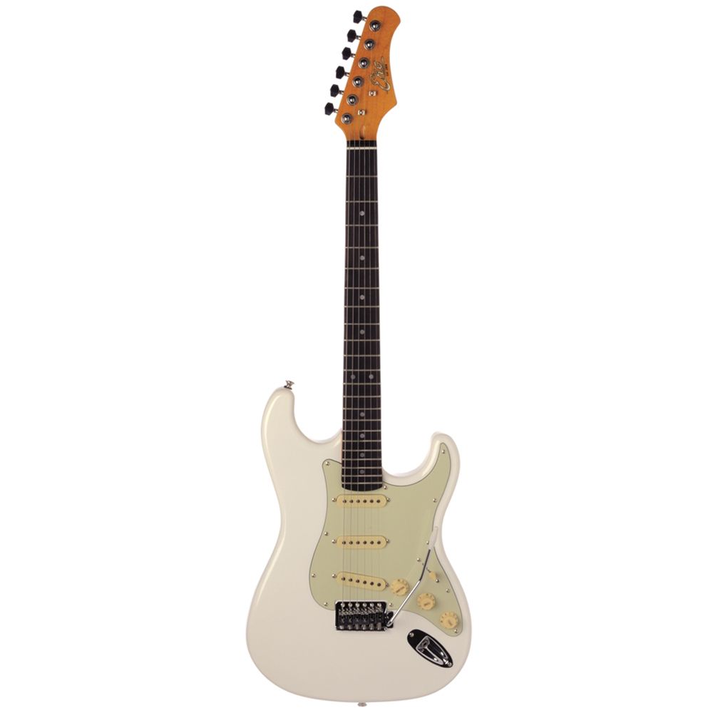 Guitarra Eléctrica Eko S-300 Vintage white