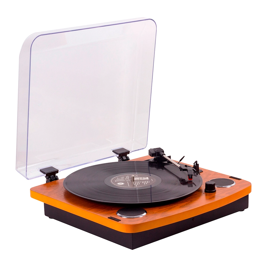 Tornamesa Triumph con Parlantes Bluetooth