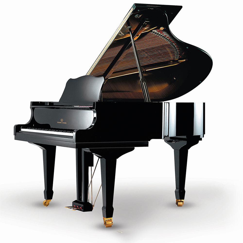 Piano de cola Young Chang Y150 color Black Polish