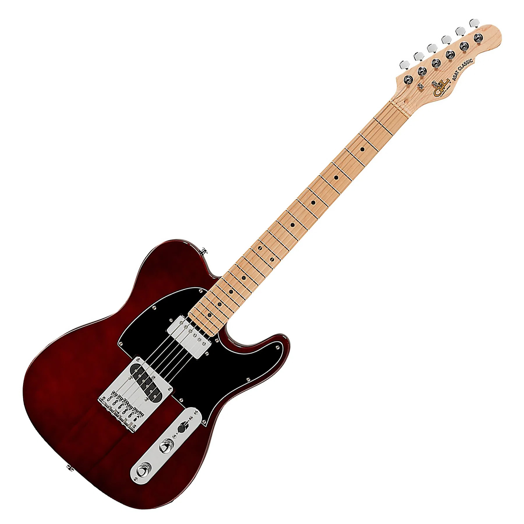 Guitarra eléctrica G&L Placentia ASAT Classic Bluesboy - Espresso