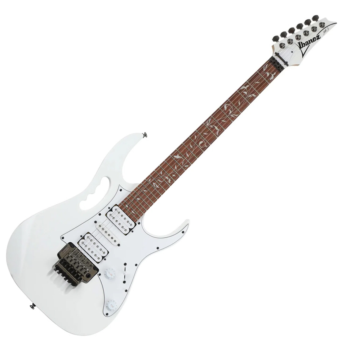 Guitarra eléctrica Ibanez JEMJR Signature Steve Vai - White