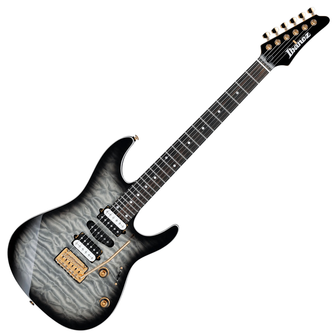 Guitarra eléctrica Ibanez AZ47P1QM Premium - Black Ice Burst