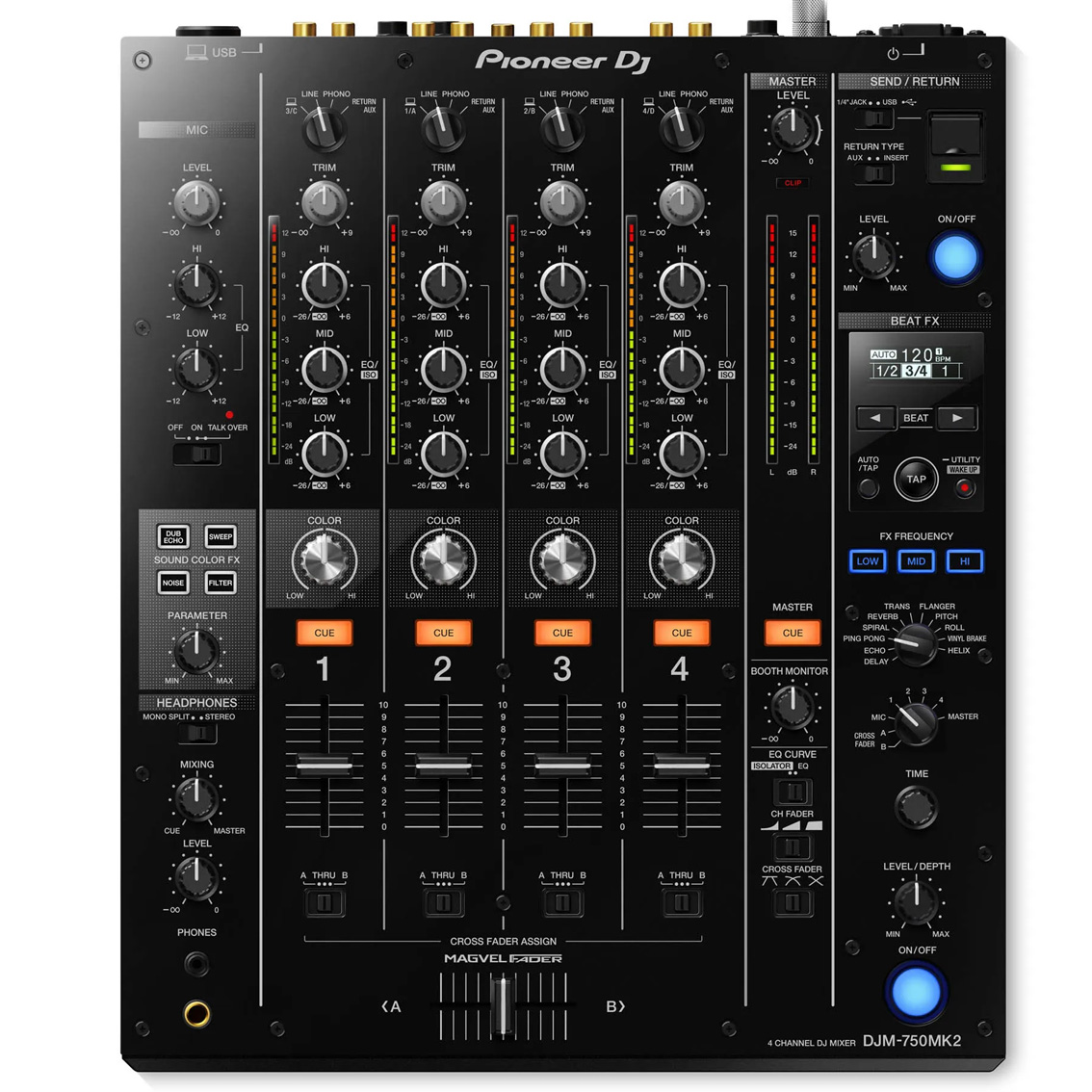Mixer DJ Pioneer DJ DJM-750 MK2